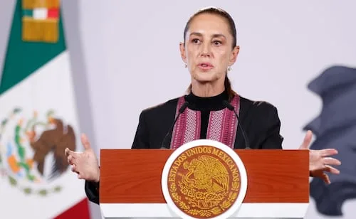 Sheinbaum desestima presunta encuesta que avala intervención extranjera en México; “ni siquiera dice la fuente”, señala