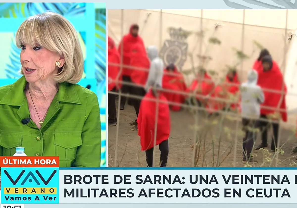Esperanza Aguirre 'destapa' el 'plan' del Gobierno de Sánchez con Ceuta: «Le importa un bledo los ceutíes lo que quiere es...»