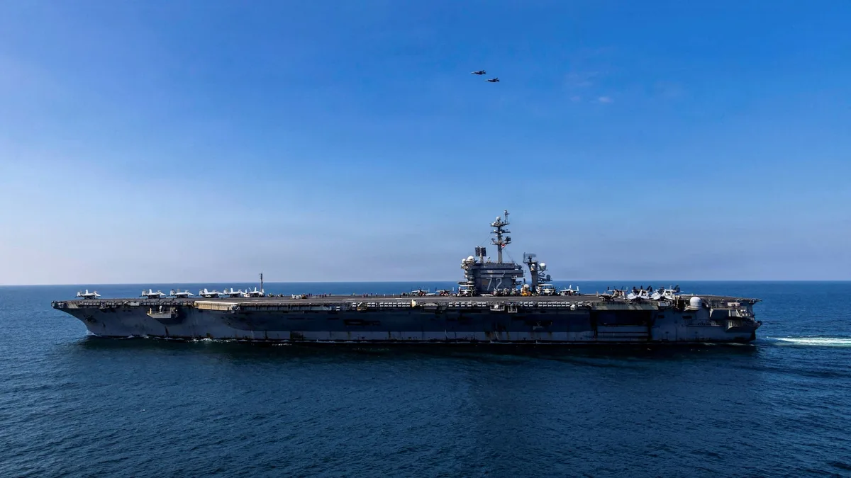 Trump dismisses families’ concerns about USS Abraham Lincoln conditions