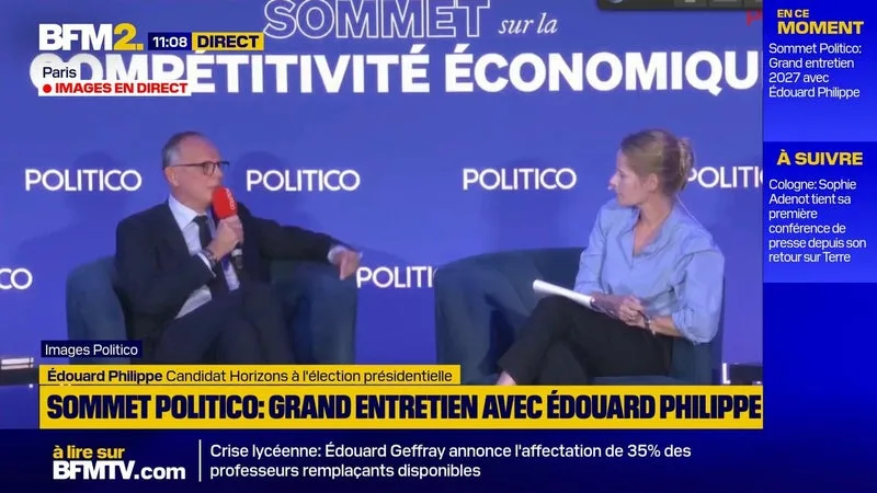 Budget: "Dans les propositions de Marine Le Pen, il y a quelque chose de nature à fissurer l'Europe", estime Édouard Philippe