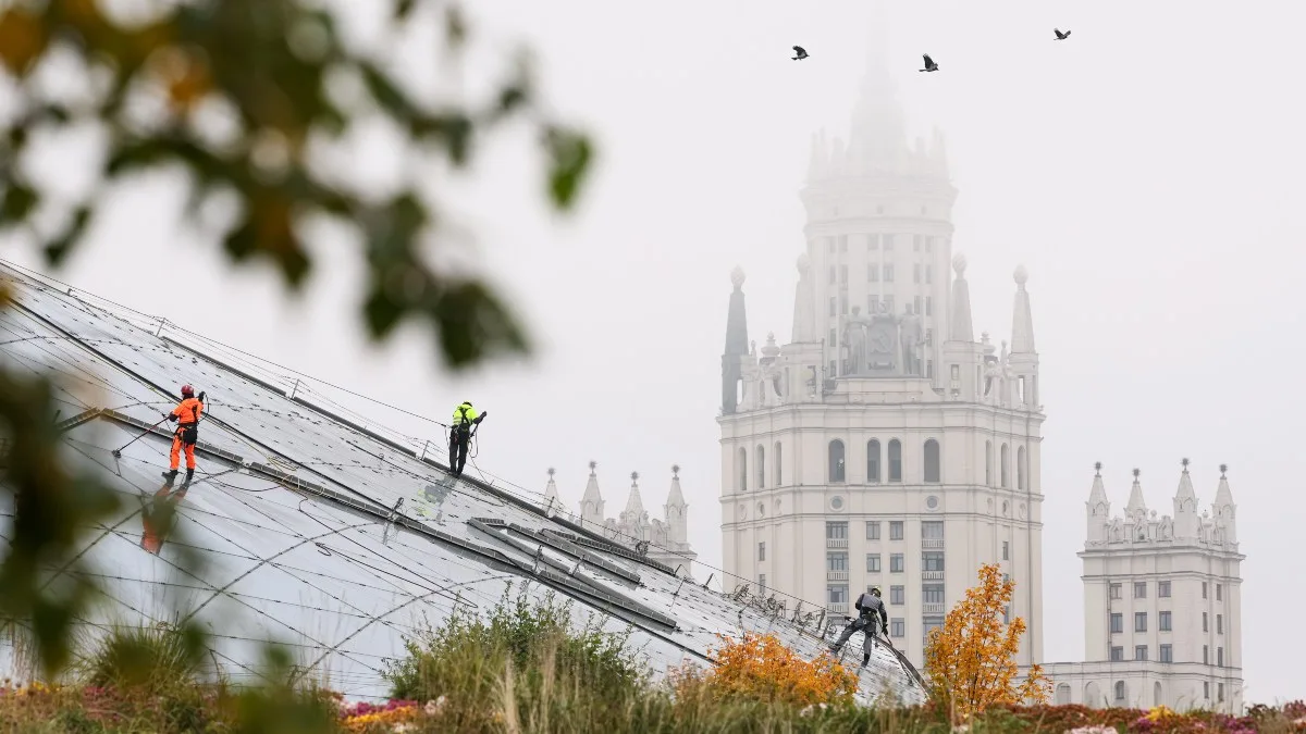 Туман в Москве сохранится до утра воскресенья