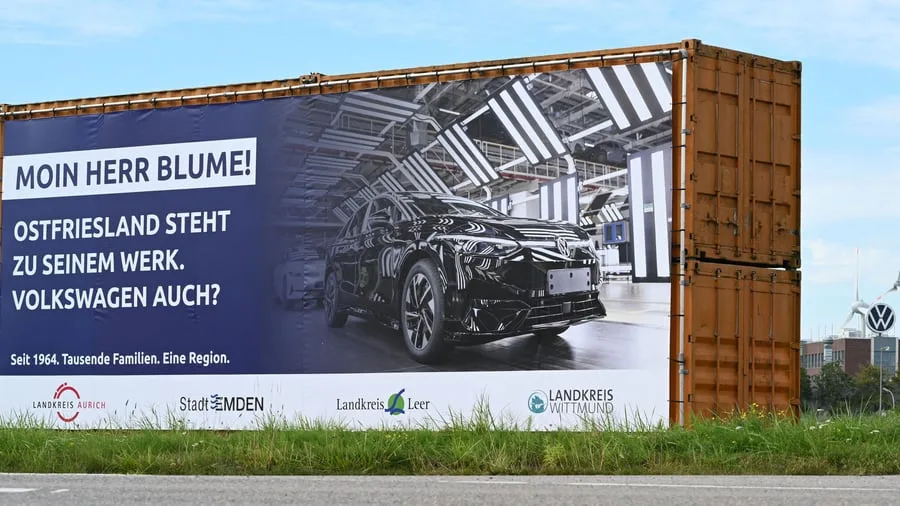 Volkswagen: Zukunftswerk oder auf der Kippe? VW-Chef Blume besucht Emden