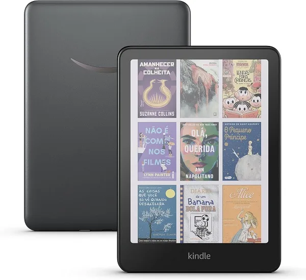 Kindle Colorsoft Signature entra em oferta com tela colorida: economia de R$350