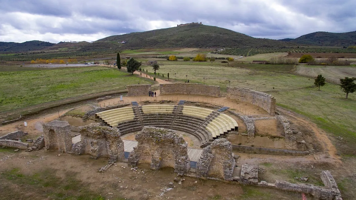 La ciudad romana de Badajoz que resurgió con un teatro con capacidad para mil espectadores