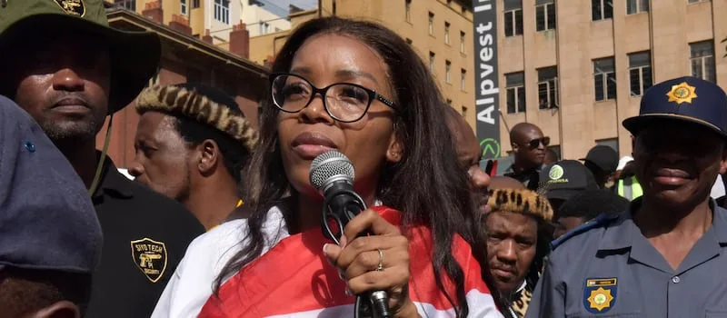 March and March claims leader Jacinta Ngobese-Zuma faces arrest by Friday