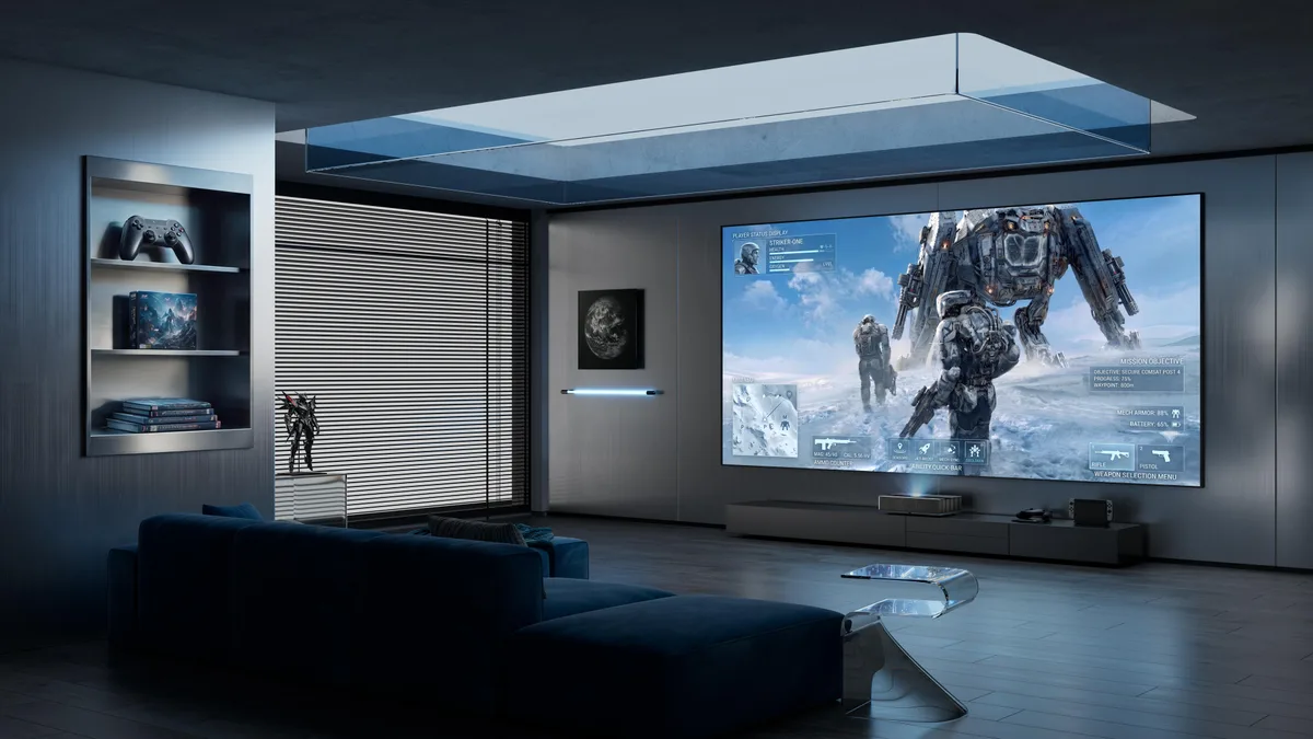 Here’s the first 4K 120Hz UST projector with optical lens shift