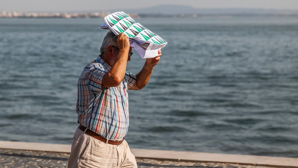 IPMA coloca sete distritos sob aviso amarelo até às 21:00 devido ao calor