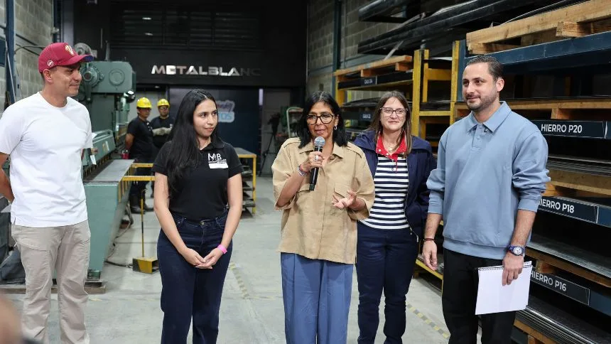 VIDEO | Delcy Rodríguez celebró primer ciclo del diálogo: «Son acuerdos concretos que el país debe conocer»