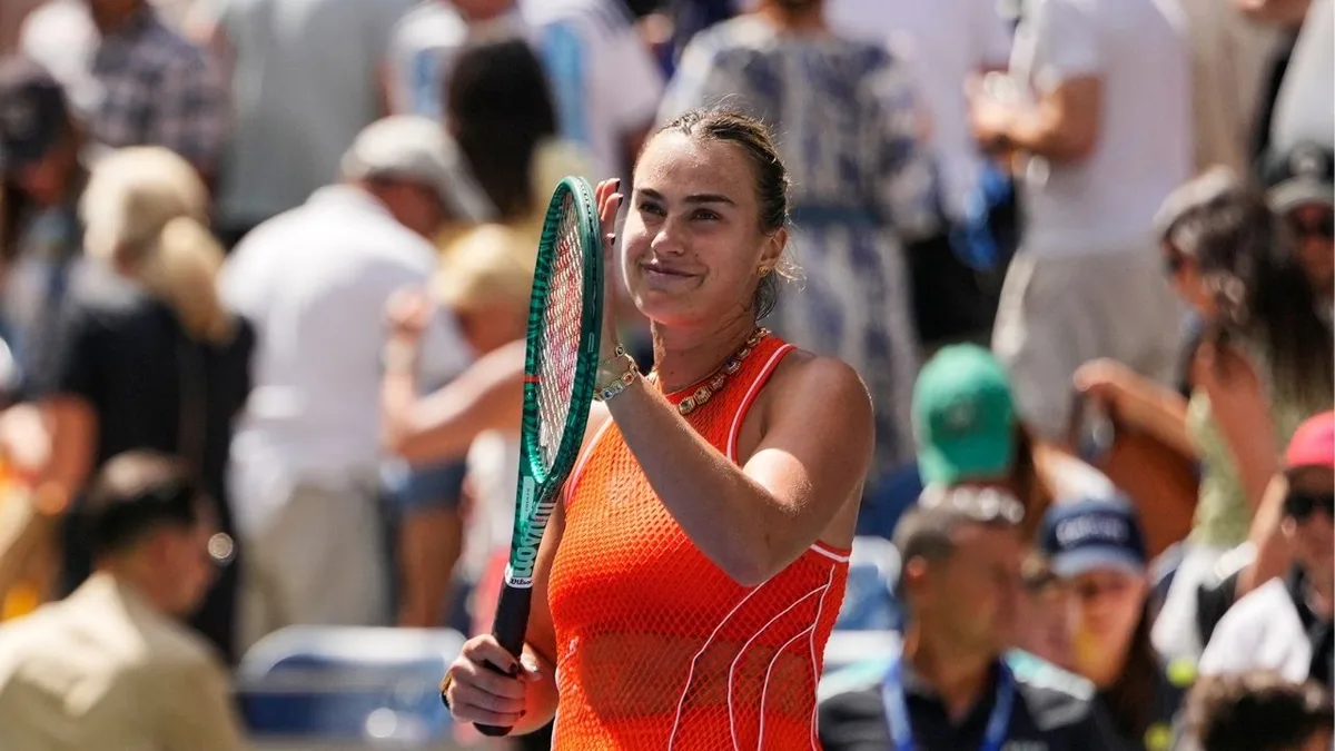 Aryna Sabalenka starts US Open title defence with breezy first-round win