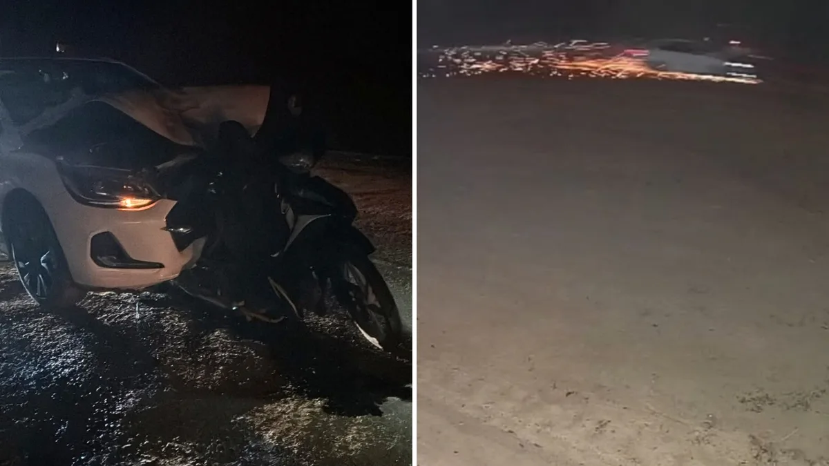 Motociclista morre após colisão com carro em Governador Lindenberg