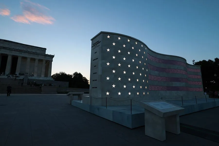 New DC monument displays the names of 41 million veterans