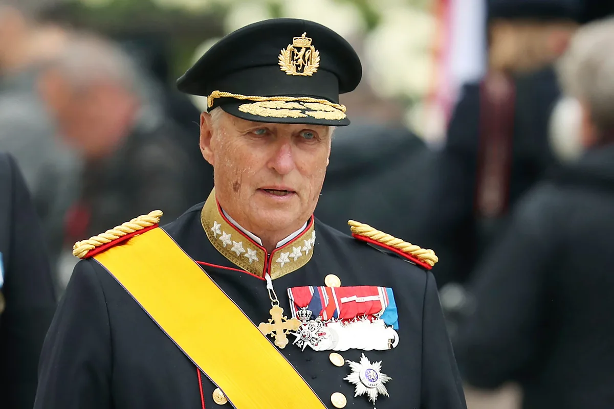 De qué murió el rey Harald V de Noruega