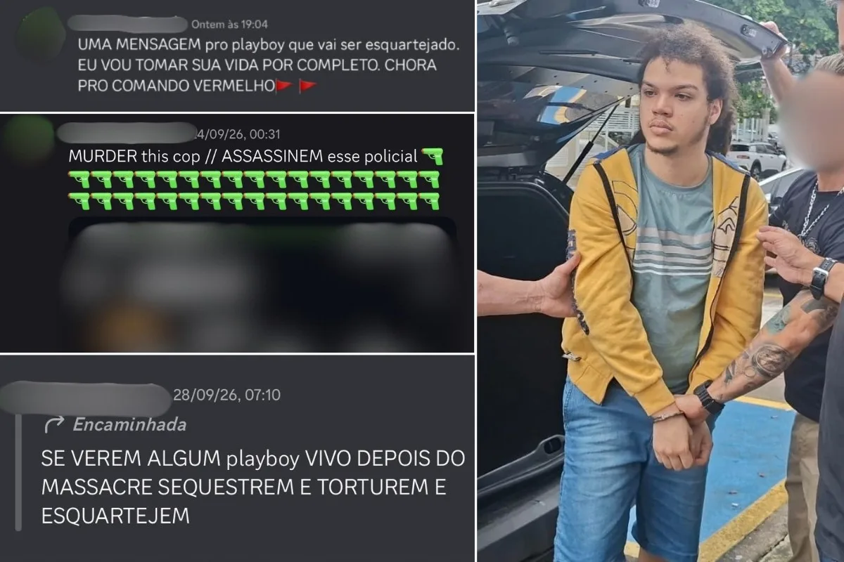 Mãe afirma ter medo do filho preso após ameaças a escolas no Discord: 'Extremamente agressivo'