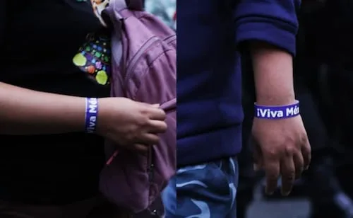 "¡Muestren brazalete!"; dan preferencia en el Zócalo de la CDMX para ver a Intocable y el Grito de Independencia