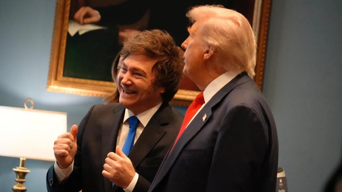 Javier Milei celebró los dichos de Donald Trump sobre las Islas Malvinas: "Pasó algo muy fuerte"
