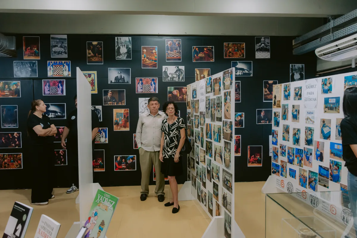 Exposição conta a história do xadrez em MS e as conquistas do esporte
