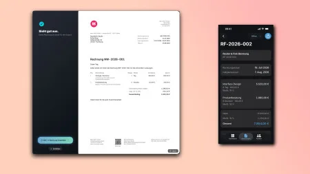 Simple E-Rechnungen per iPhone und Mac: Tool für Selbstständige verfügbar