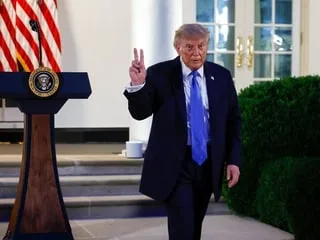 « Détroit Trump » : quand le président américain renomme des lieux à la gloire de l’Amérique... ou à son nom