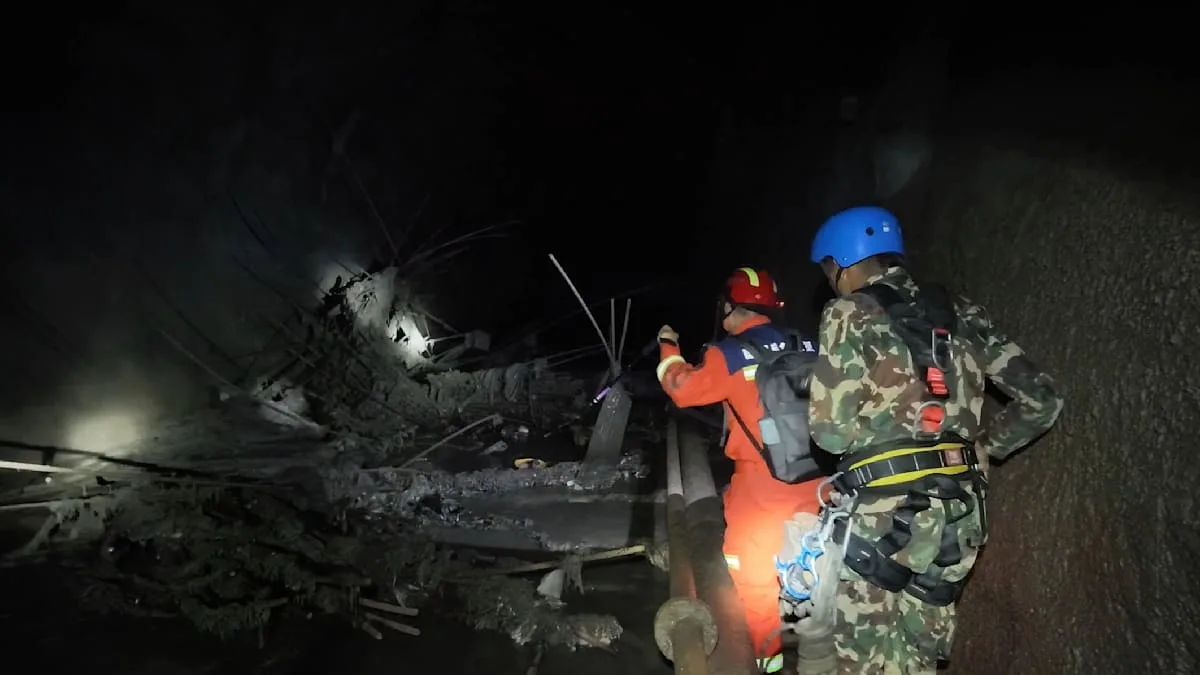 Rettungskräfte kämpfen in Nepal – Hunderte Arbeiter in Kraftwerkstunneln vermisst
