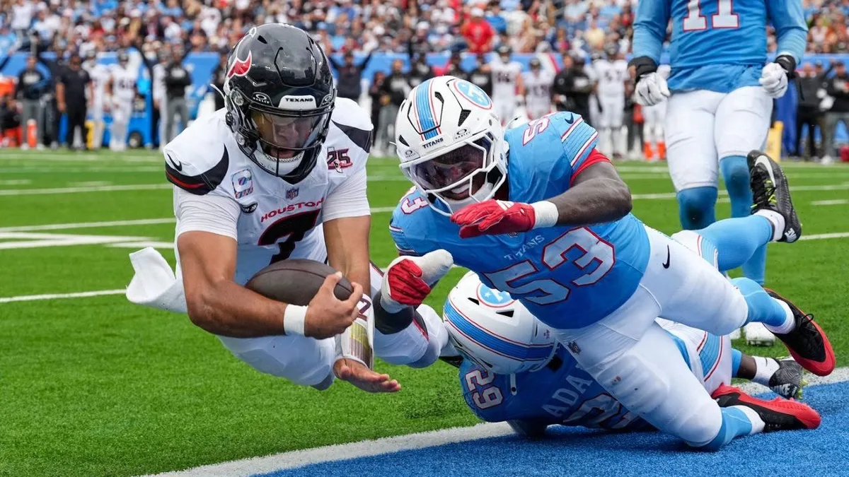 Stroud, Texans top Titans for first win of season