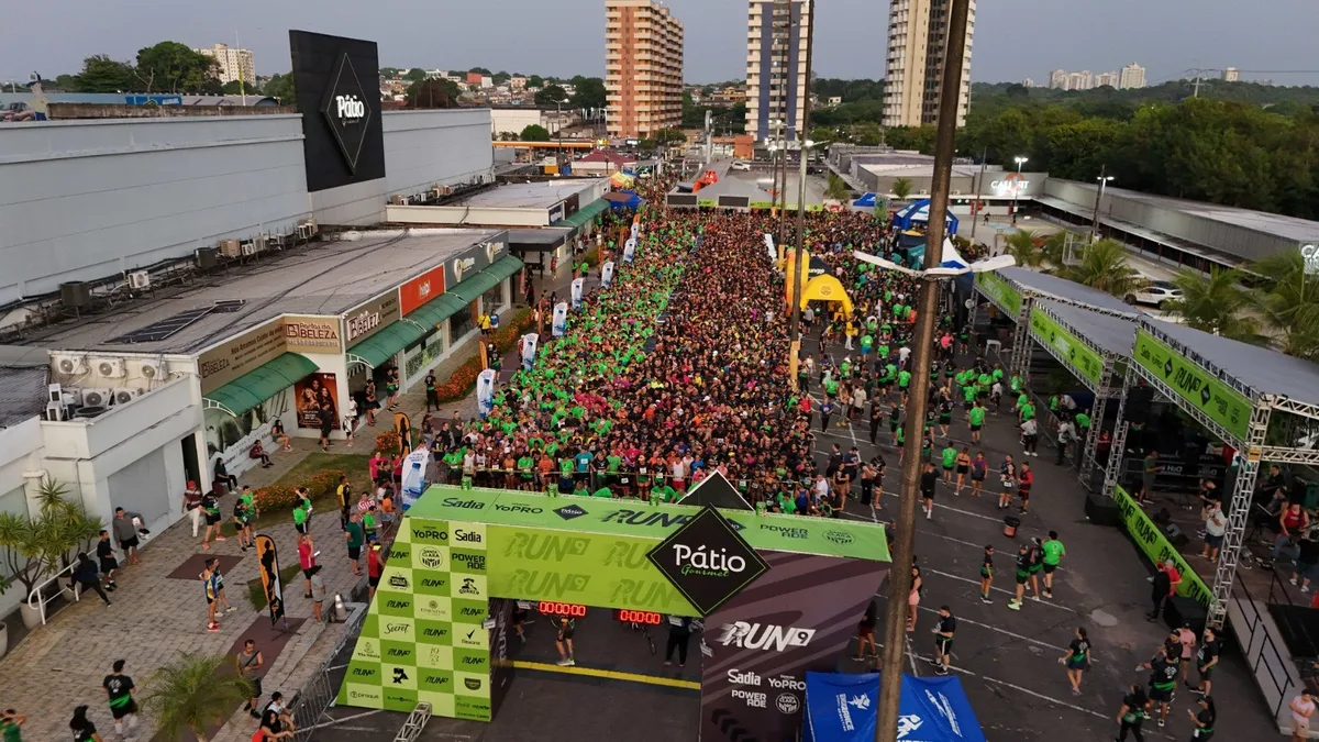 Atletas inscritos na Corrida Pátio Run 11 devem retirar kit nesta sexta-feira (14) e sábado (15)