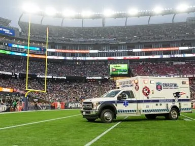 Eagles' Ja’Quinden Jackson has movement after being taken off in ambulance following injury
