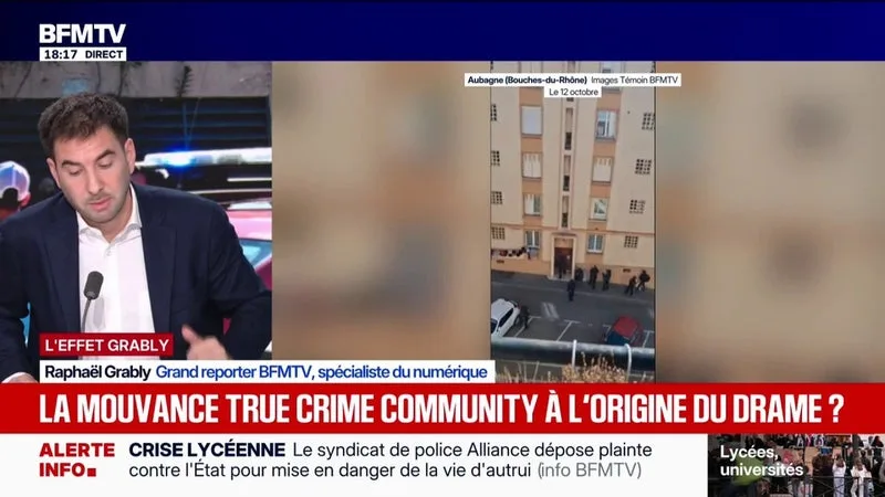 L'EFFET GRABLY- Fusillade à Aubagne: qu’est-ce que la mouvance "True Crime Community", réseau masculiniste ultra violent?