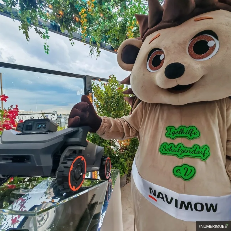 Actualité : Navimow H5 Pro : ce robot-tondeuse déporte sa lame pour couper jusqu'aux bordures