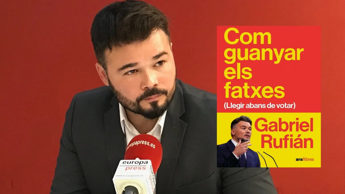 Gabriel Rufián publica ‘Cómo ganar a los fachas’, un libro para “combatir a la ultraderecha” en medio del fracaso unitario de la izquierda