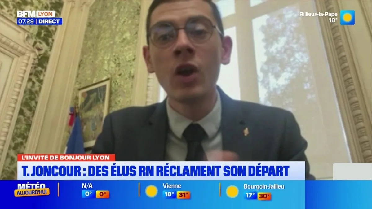 Rémi Berthoux, maire RN de Thizy-les-Bourgs, est l'invité de Bonjour Lyon