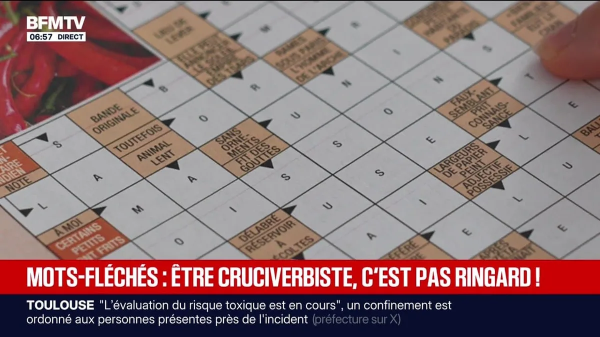 BFM Conso : Mots-fléchés, être cruciverbiste... c'est pas ringard ! - 14/08