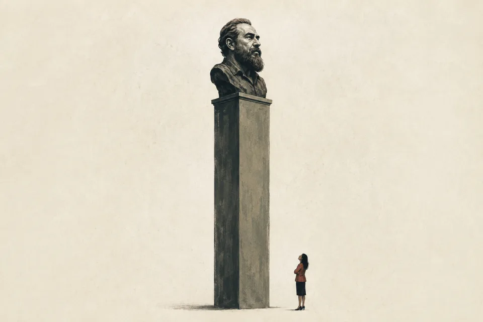 Delcy y Fidel, por Oscar Arnal