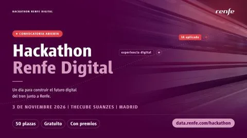 Renfe reúne a 50 profesionales y estudiantes para diseñar el futuro digital del ferrocarril