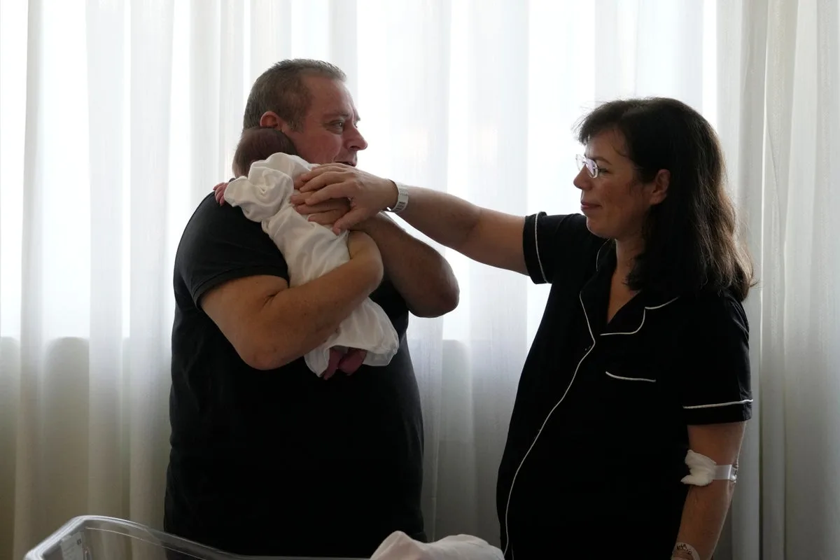 Woman, 54, gives birth to baby girl from embryo frozen for 22 years