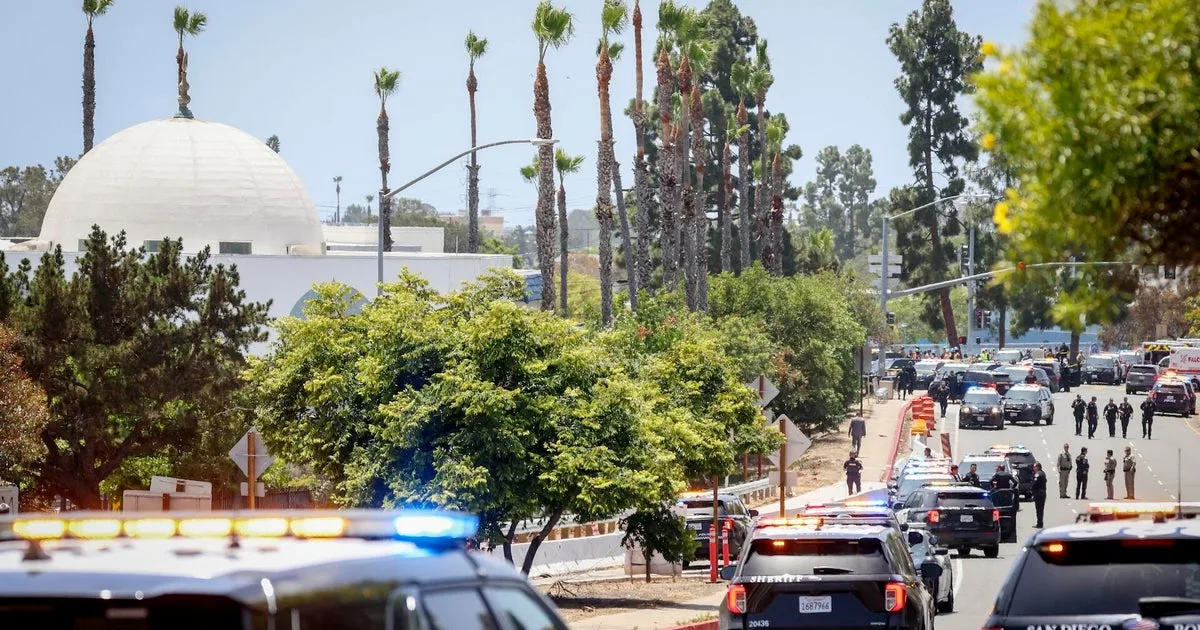 North Carolina teen indicted in San Diego mosque shooting over livestream