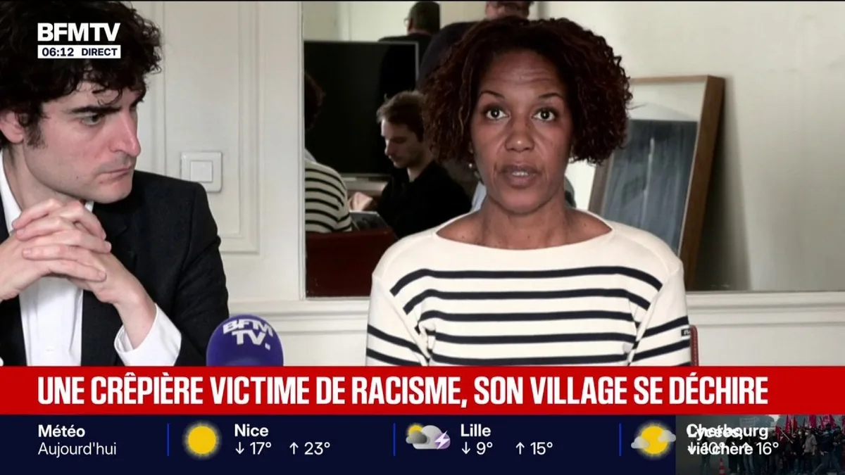 Ciblée par des insultes racistes, Joëlle Dambo crêpière dans les Côtes-D'armor, annonce déposer plainte