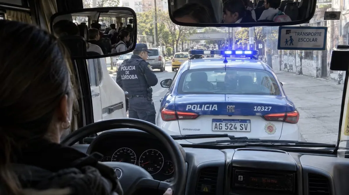 Llevaba a 12 chicos al colegio y la detuvieron: está acusada de ser la “tesorera” de una banda que robaba autos en Córdoba