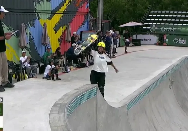 Raicca Ventura avança à final do Mundial de Skate Park 2026