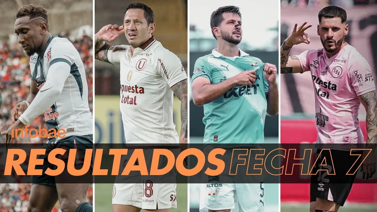 Resultados de la fecha 7 del Torneo Apertura de la Liga 1 2026 HOY: así van los partidos