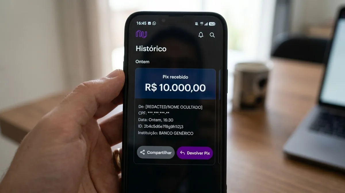 Homem faz PIX errado de R$ 10 mil e, ao cobrar o destinatário do dinheiro, descobre que ele havia gastado tudo e o caso vai parar na justiça