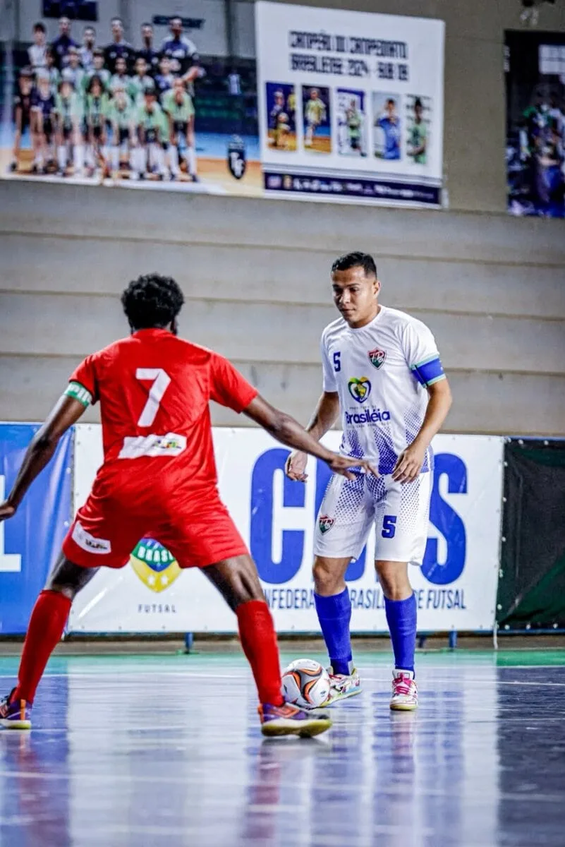 Brasileia vence o AJJR na estreia da Taça Brasil de Futsal no Distrito Federal