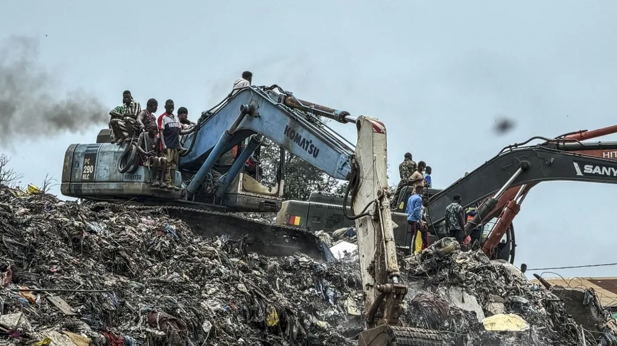 Au moins trente morts et une vingtaine de blessés dans l'éboulement d'une décharge en Guinée