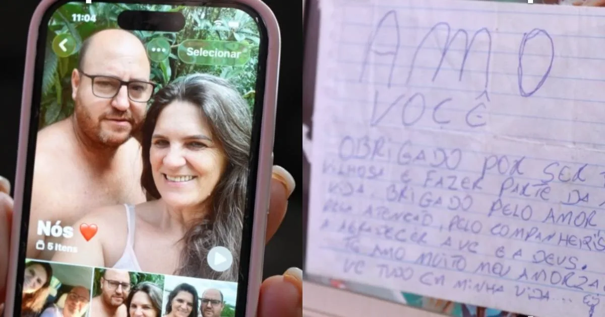 Viúva encontra carta de amor quase um ano após marido morrer na explosão de fábrica da Enaex, na Grande Curitiba: 'Obrigado por ser tão maravilhosa'