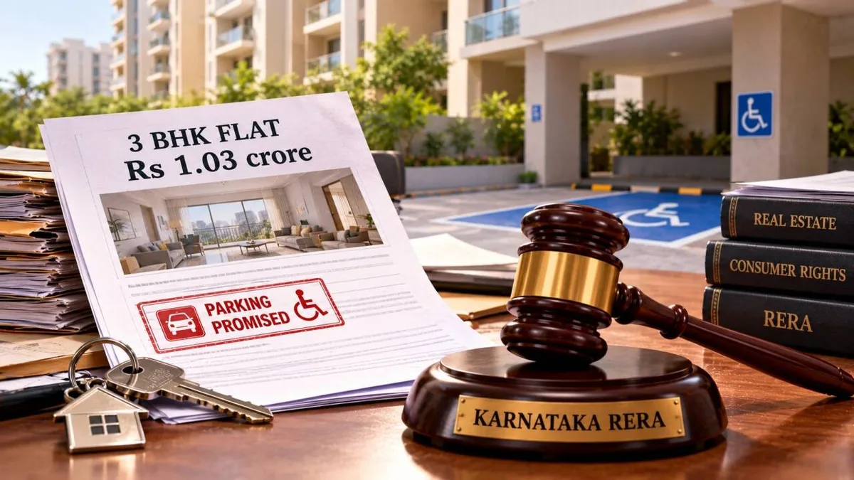 Builder denied disabled parking to Rs 1.03 crore flat buyer; RERA orders relief