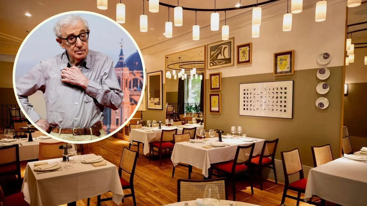 El Madrid gastronómico de Woody Allen: del asador gallego donde cenó con su mujer al restaurante marinero que aparecerá en su película