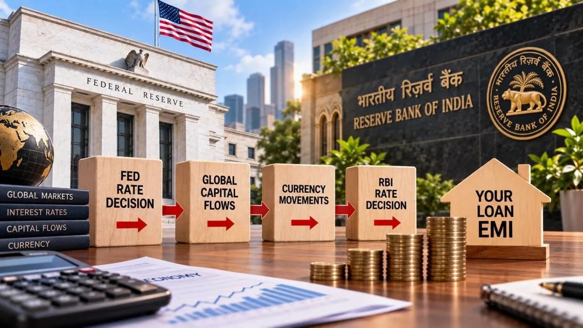 Your loan EMI has a Washington problem: How the Fed quietly influences RBI decisions