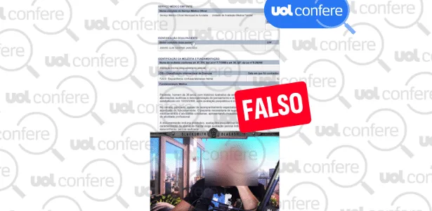Perfil divulga laudo falso atribuindo diagnóstico a André Janones