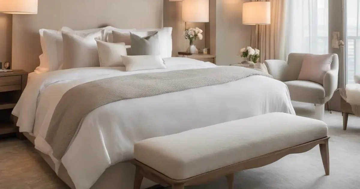 El truco de los hoteles para que la cama se vea más elegante y cómoda sin gastar de más