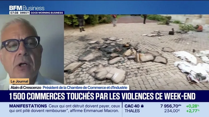 17 octobre: la crainte de la chute des commerces