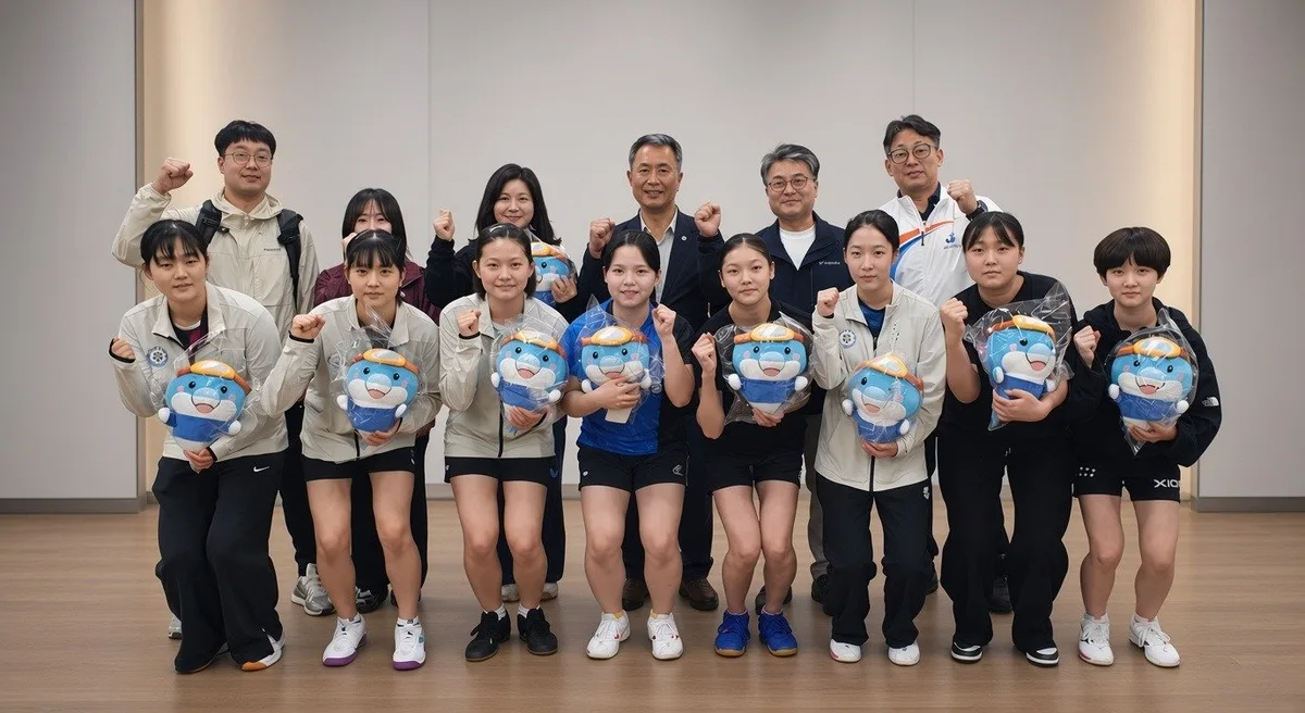 대전 여고생 3명, 탁구장서 심정지로 쓰러진 60대 남성 살렸다